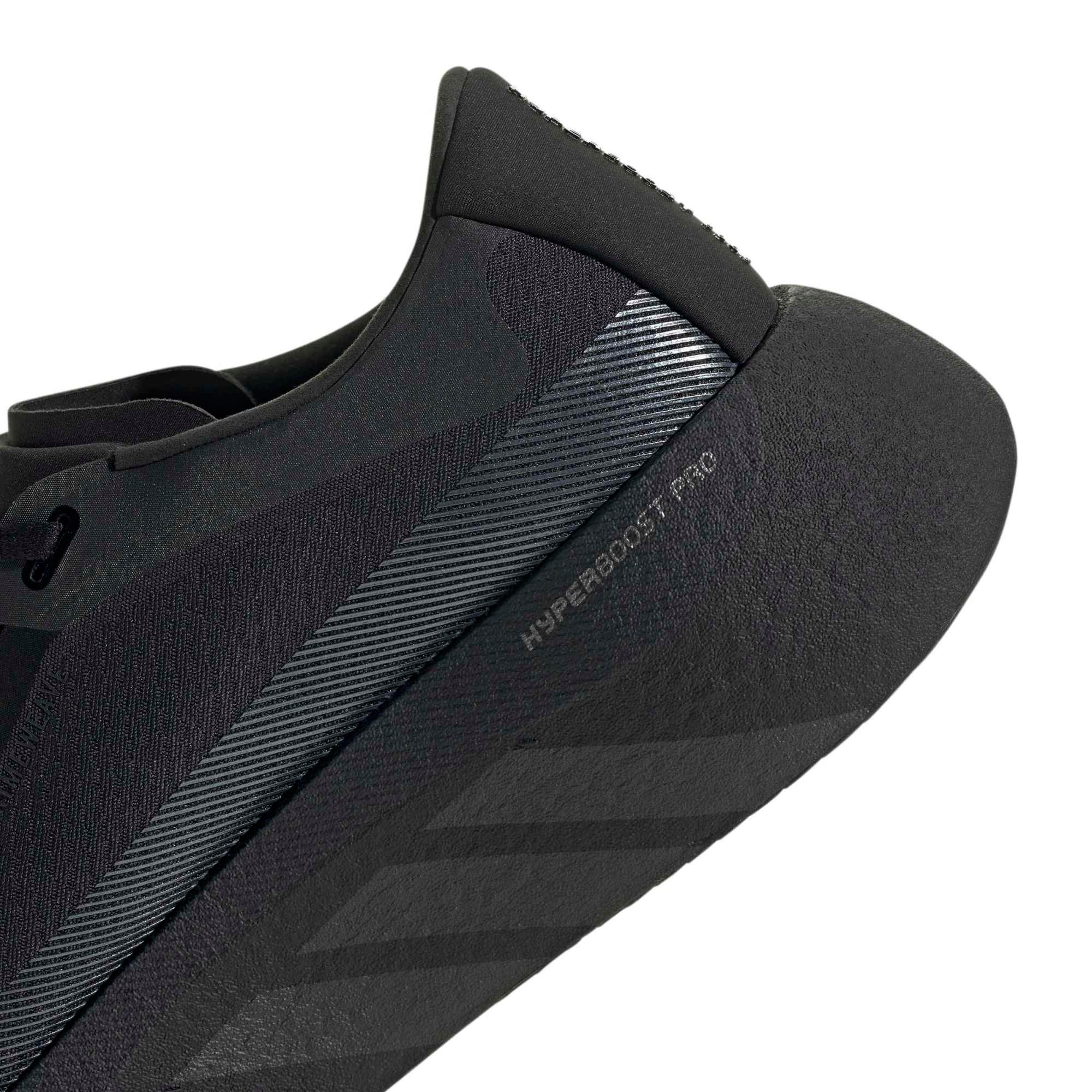 adidas Men's Hyperboost Edge Running Shoes - Core Black/Carbon/Carbon - View 9