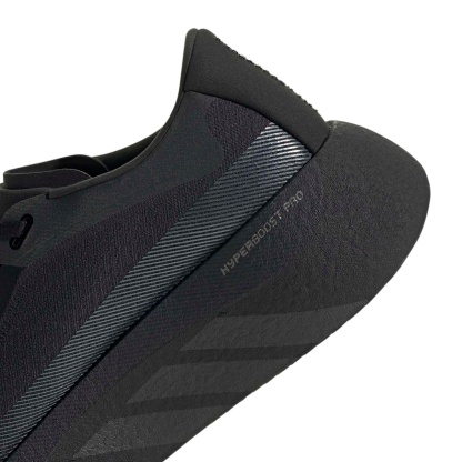 adidas Men's Hyperboost Edge Running Shoes - Core Black/Carbon/Carbon - View 9