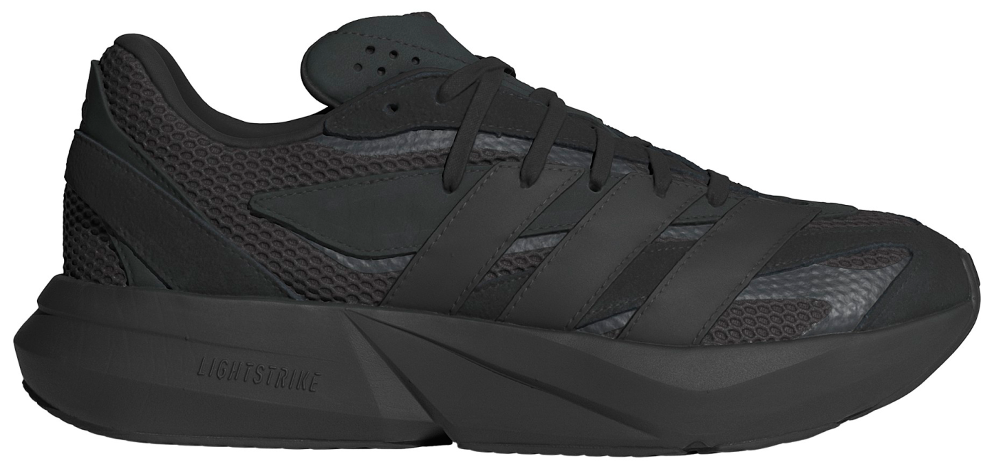 adidas Men's Lightblaze Shoes - Black/Carbon - View 1