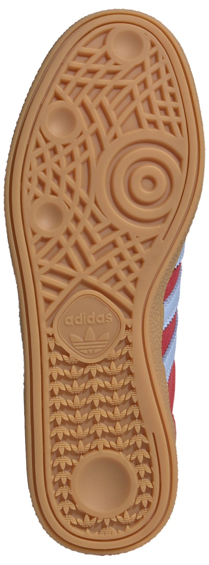adidas Women's Handball Spezial Shoes - Dark Red/Blue - View 3