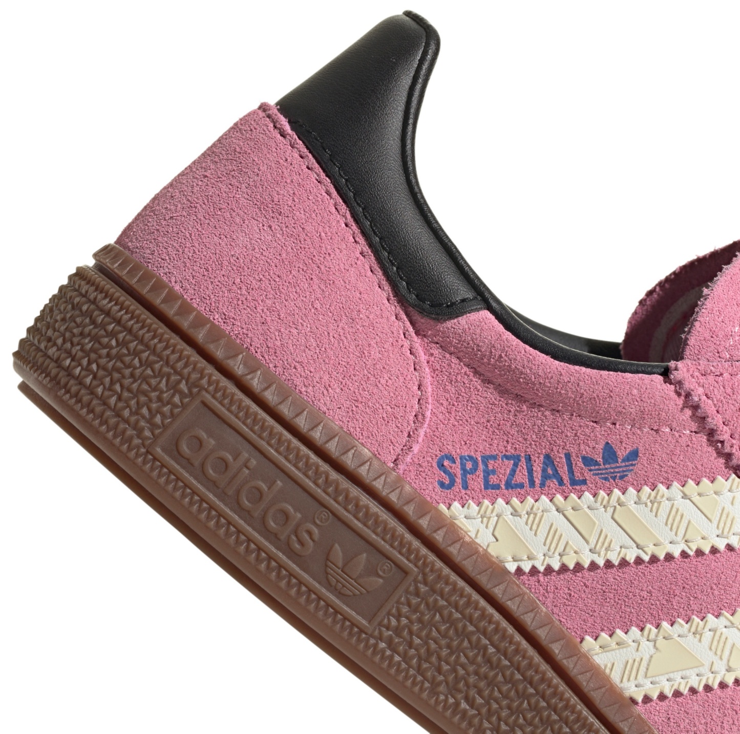 adidas Kids' Grade School Handball Spezial Shoes - Light Pink/Black/Gum - View 8