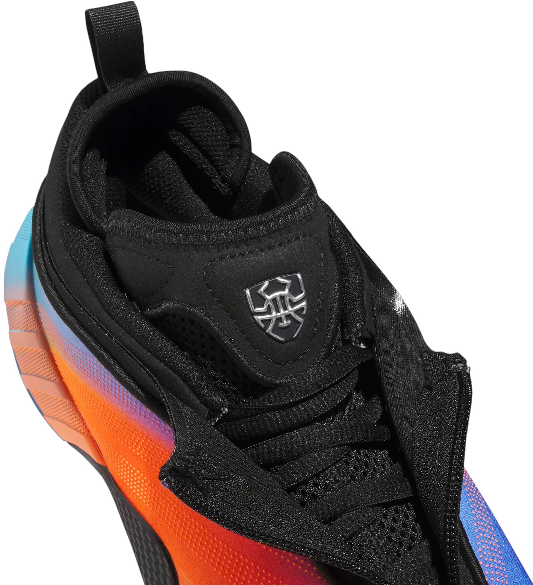 adidas D.O.N. Issue #7 'All-Star' Basketball Shoes - Black/Orange/Silver - View 8