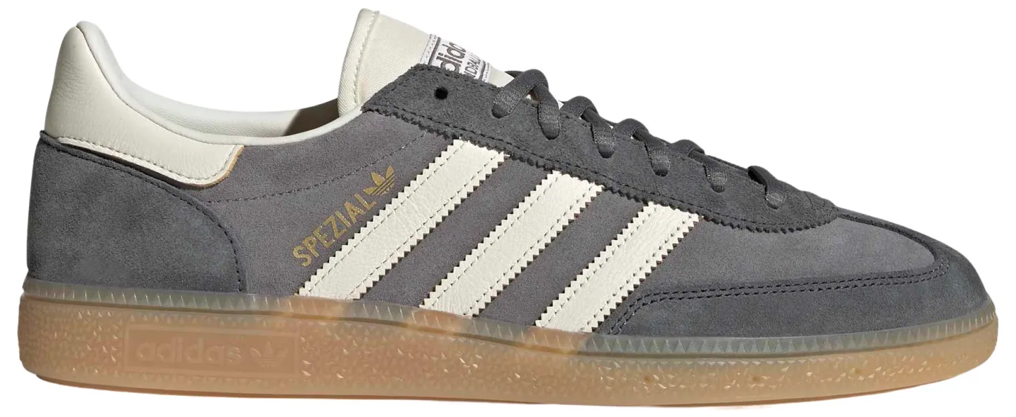adidas Men's Handball Spezial Shoes - Grey Four/Off White/Grey Five - View 1