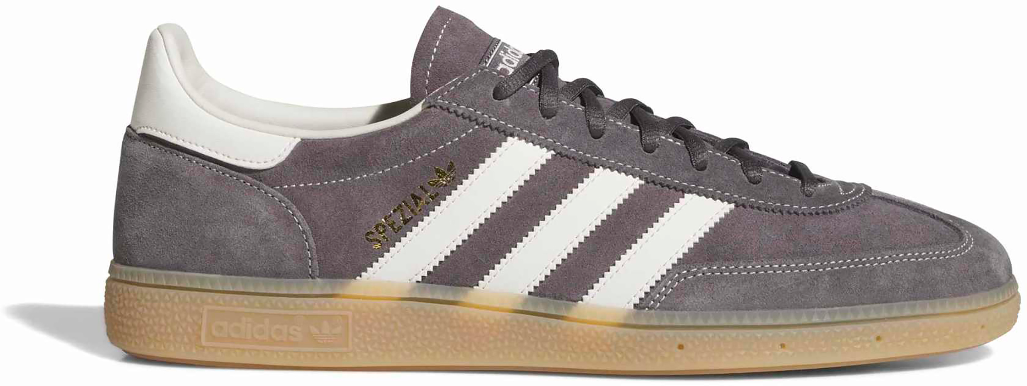 adidas Men's Handball Spezial Shoes - Grey Strata/White - View 1