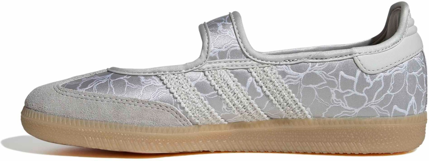 adidas Women's Samba Jane Shoes - Silver Met/Grey One/Gum4 - View 4