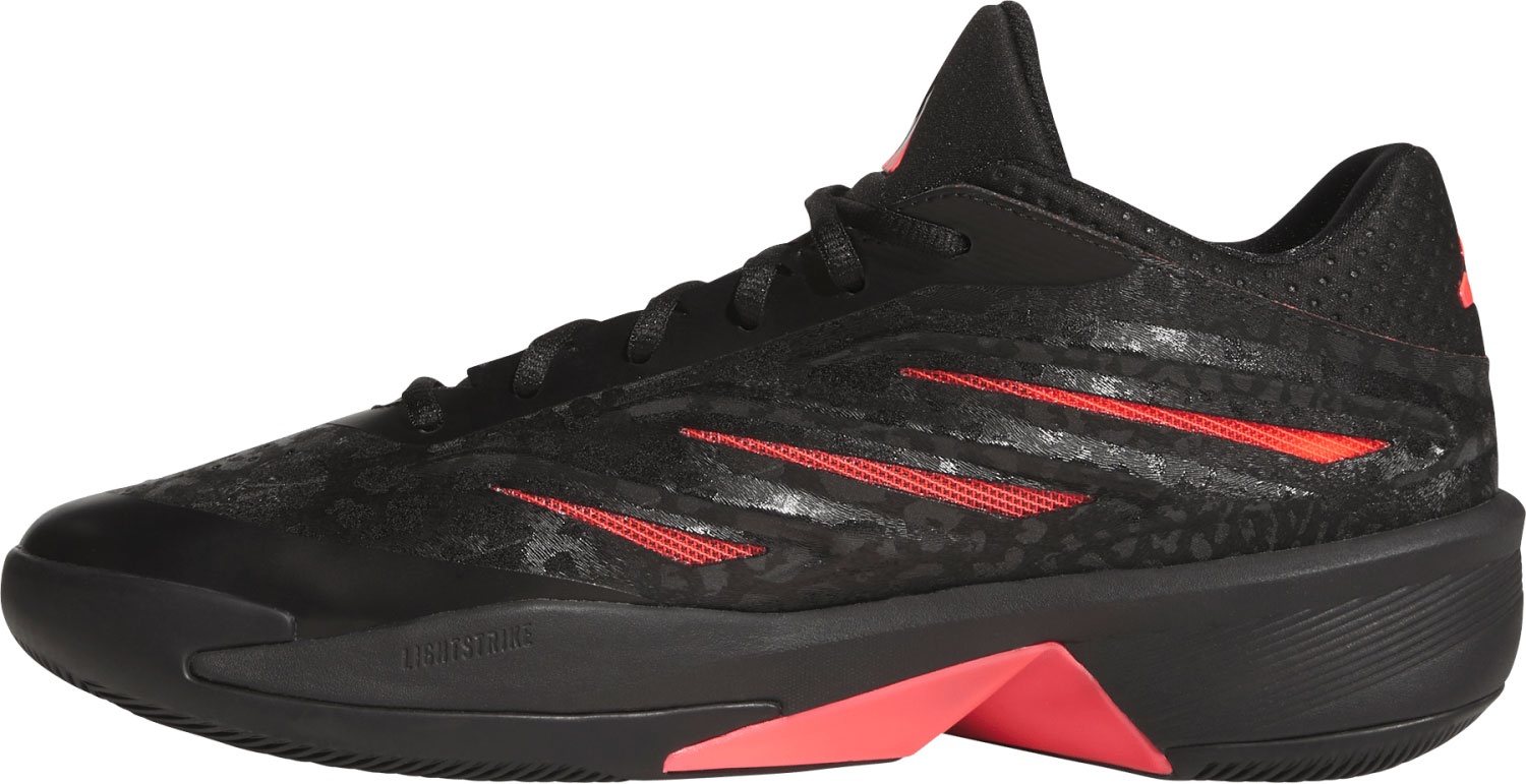 adidas Adult Crazy Energy Shoes - Core Black/Solar Turbo/Core Black - View 4