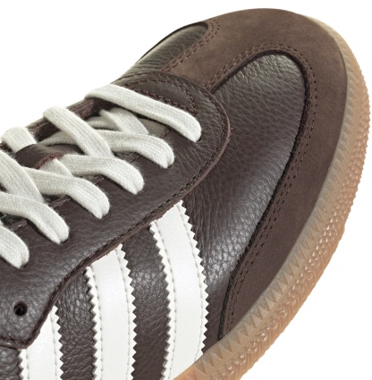adidas Samba OG Shoes - Brown/White - View 8