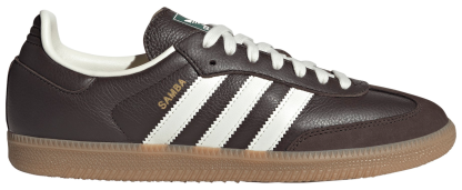 adidas Samba OG Shoes - Brown/White - View 1