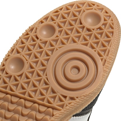 adidas Kids' Grade School Samba Jane Shoes - Core Black/Ftwr White/Gum 3 - View 8