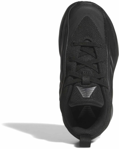 adidas Kids' Preschool Believe That. 1 Basketball Shoes - Core Black/Iron Met./Core Black - View 2