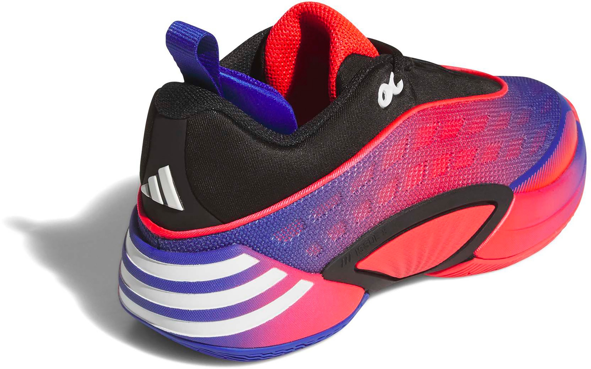 adidas Kids' Grade School D.O.N. Issue #8 Basketball Shoes - Core Black/Lucid Red/Lucid Blue - View 5