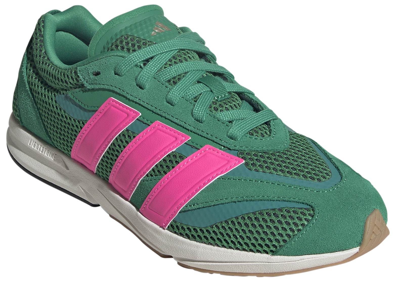 adidas Women's Lightblaze Shoes - Green/Pink - View 8