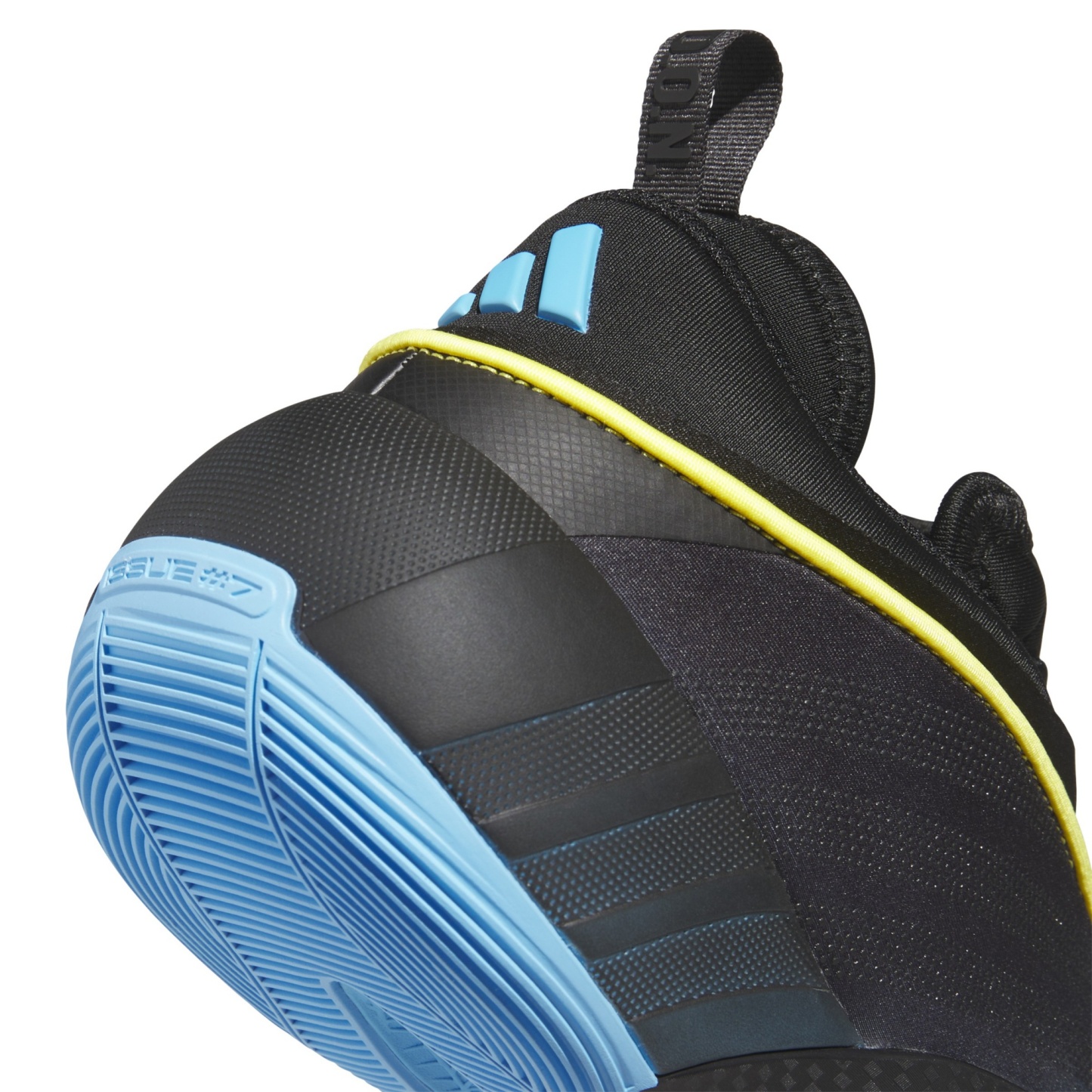 adidas D.O.N. Issue #7 'Electric Blue' Basketball Shoes - Blue/Black/Yellow - View 8