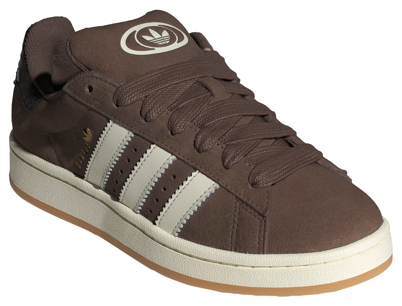 adidas Women's Campus 00s Shoes - Earth Strata/Off White/Aurora Coffee - View 6