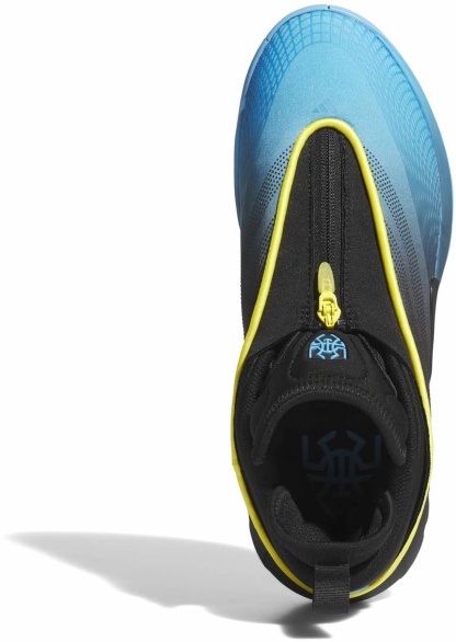 adidas D.O.N. Issue #7 'Electric Blue' Basketball Shoes - Blue/Black/Yellow - View 2