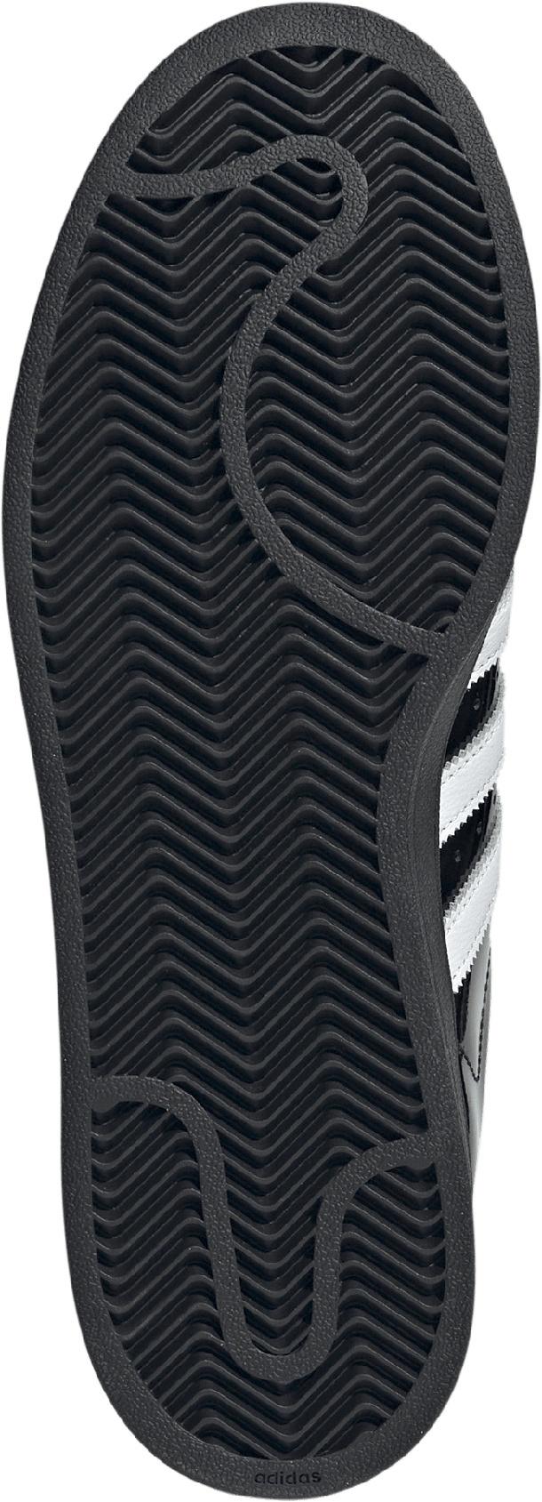 adidas Men's Superstar II Shoes - Shiny Black/White - View 3