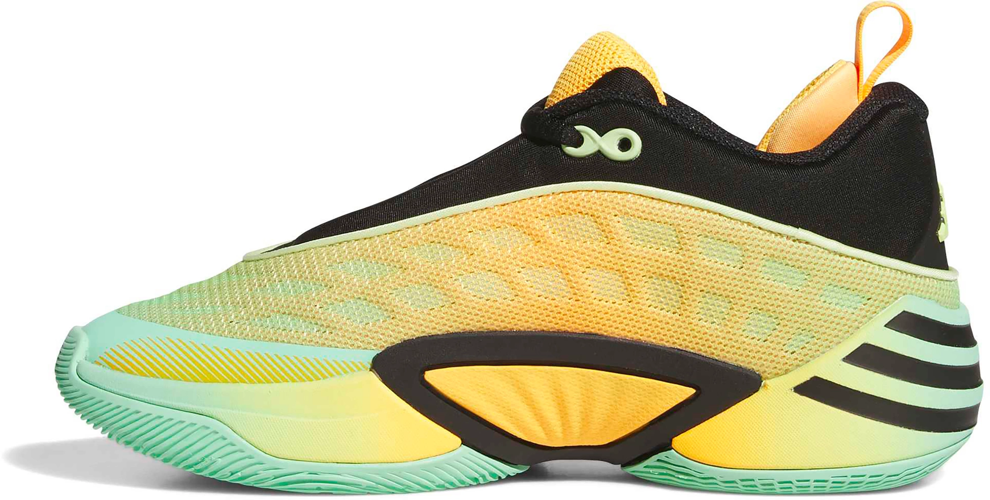 adidas Donovan Mitchell D.O.N. Issue 'Panama' Basketball Shoes - Lucid Tangerine/Core Black/Pulse Mint - View 4
