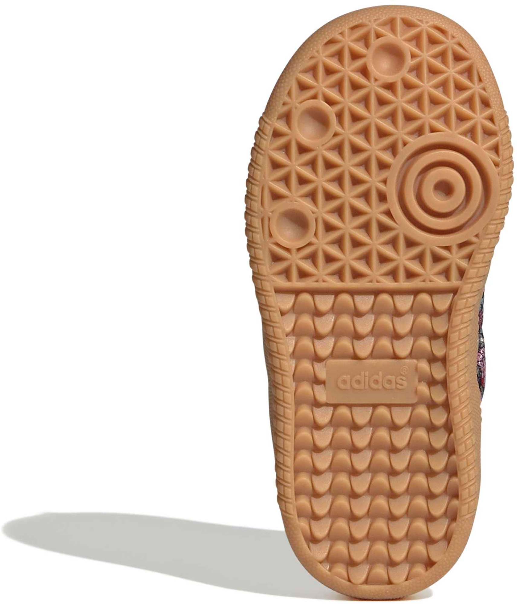 adidas Toddler Liberty Samba OG Shoes - Cream/Dual Magenta/Talc - View 3