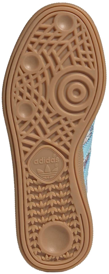 adidas Kids' Grade School Handball Spezial Shoes - Off White/Icey Blue/Gum - View 3