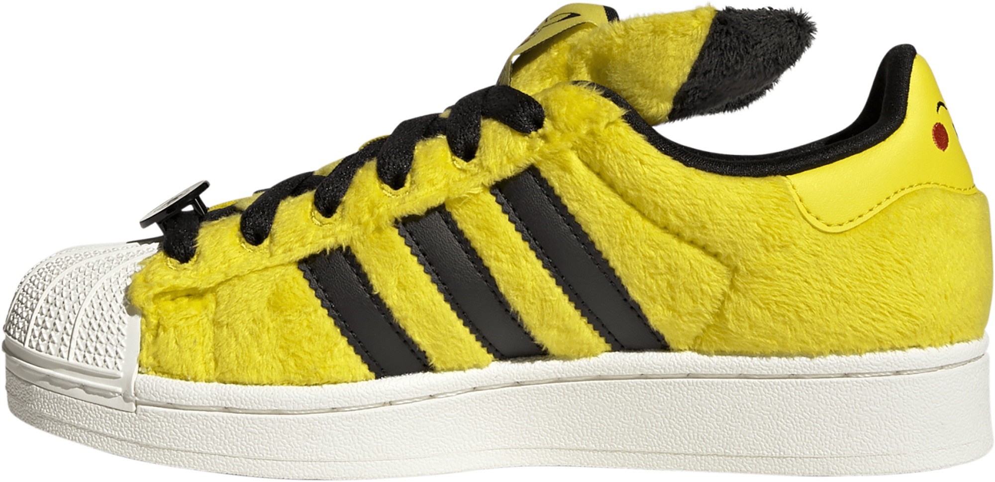 adidas Kids' Grade School Superstar II Shoes - Yellow/Yellow/Core Black - View 4