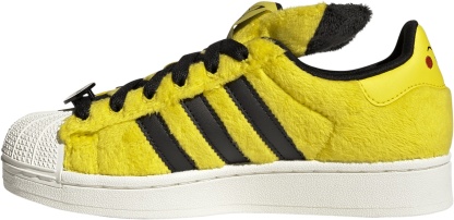 adidas Kids' Grade School Superstar II Shoes - Yellow/Yellow/Core Black - View 4