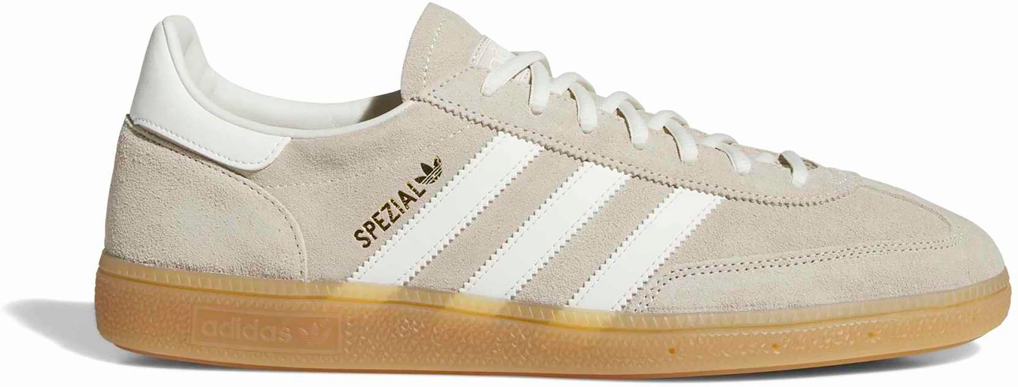 adidas Men's Handball Spezial Shoes - Khaki/White - View 1