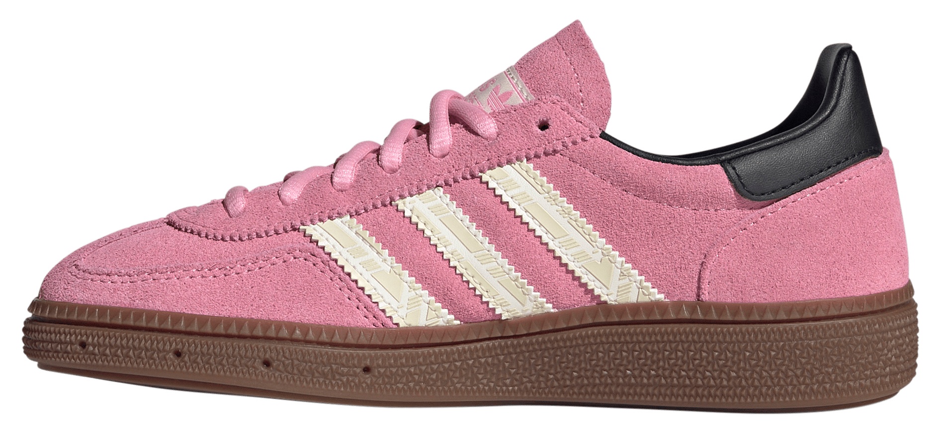 adidas Kids' Grade School Handball Spezial Shoes - Light Pink/Black/Gum - View 4