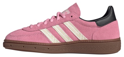 adidas Kids' Grade School Handball Spezial Shoes - Light Pink/Black/Gum - View 4