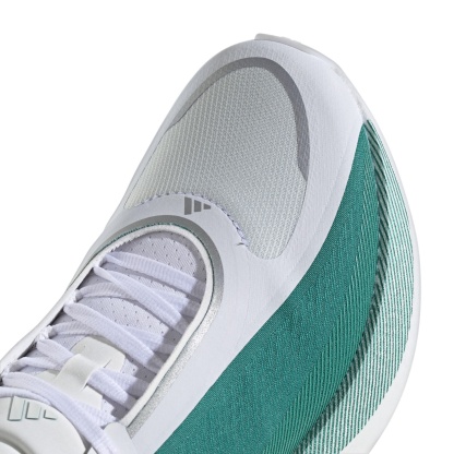 adidas Men's Hyperboost Edge Running Shoes - White/Green/Metallic - View 8