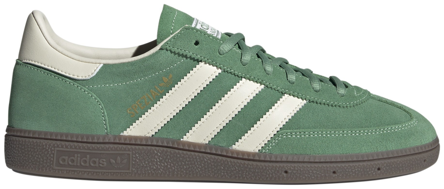 adidas Men's Handball Spezial Shoes - Preloved Green/Creamwhite - View 1