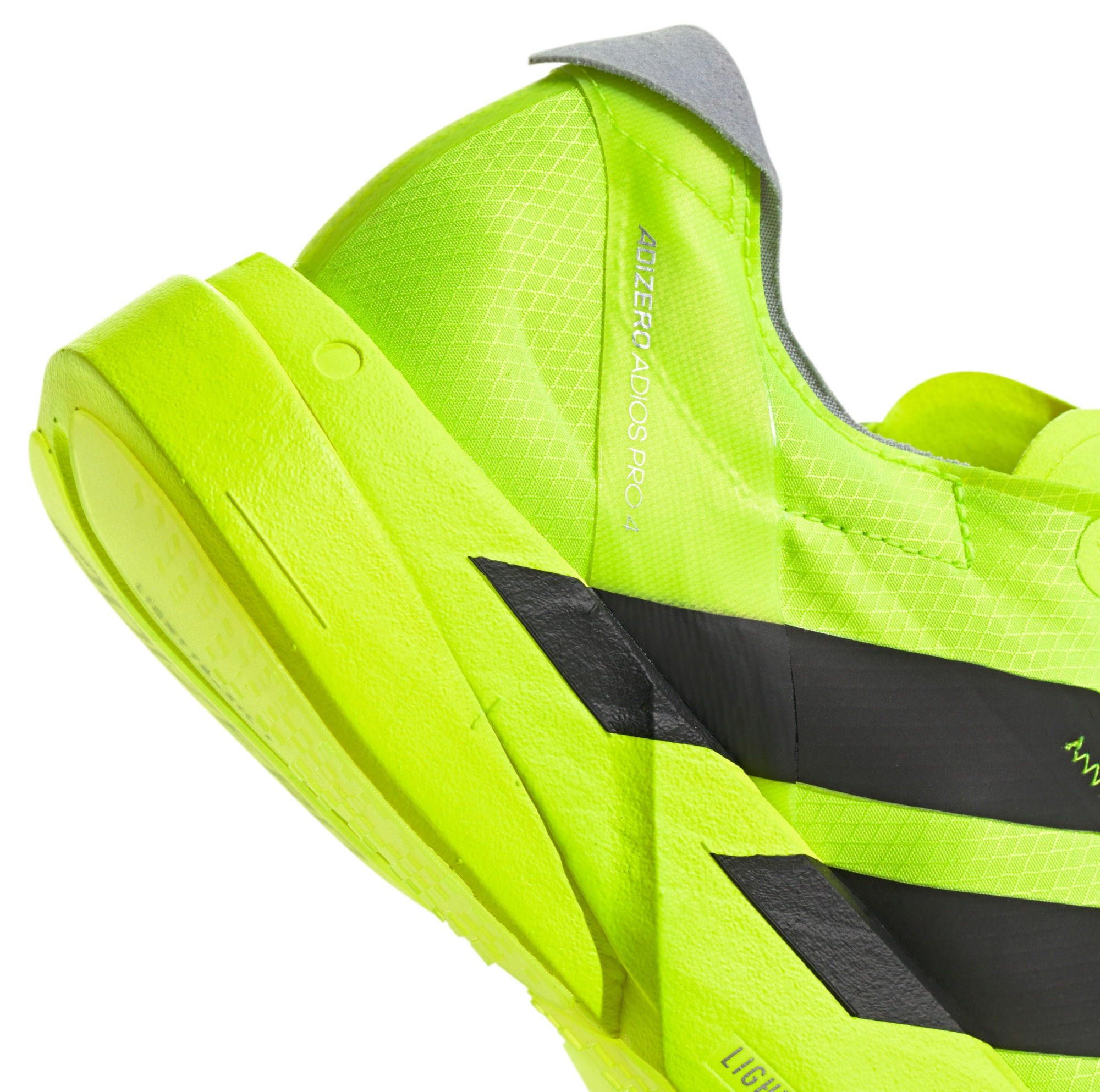 adidas Women's Adizero Adios Pro 4 Running Shoes - Yellow/Black/Silver - View 8