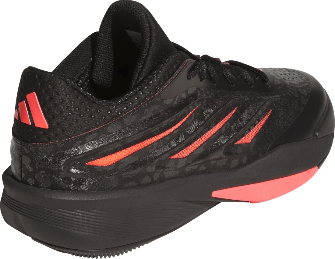 adidas Adult Crazy Energy Shoes - Core Black/Solar Turbo/Core Black - View 5