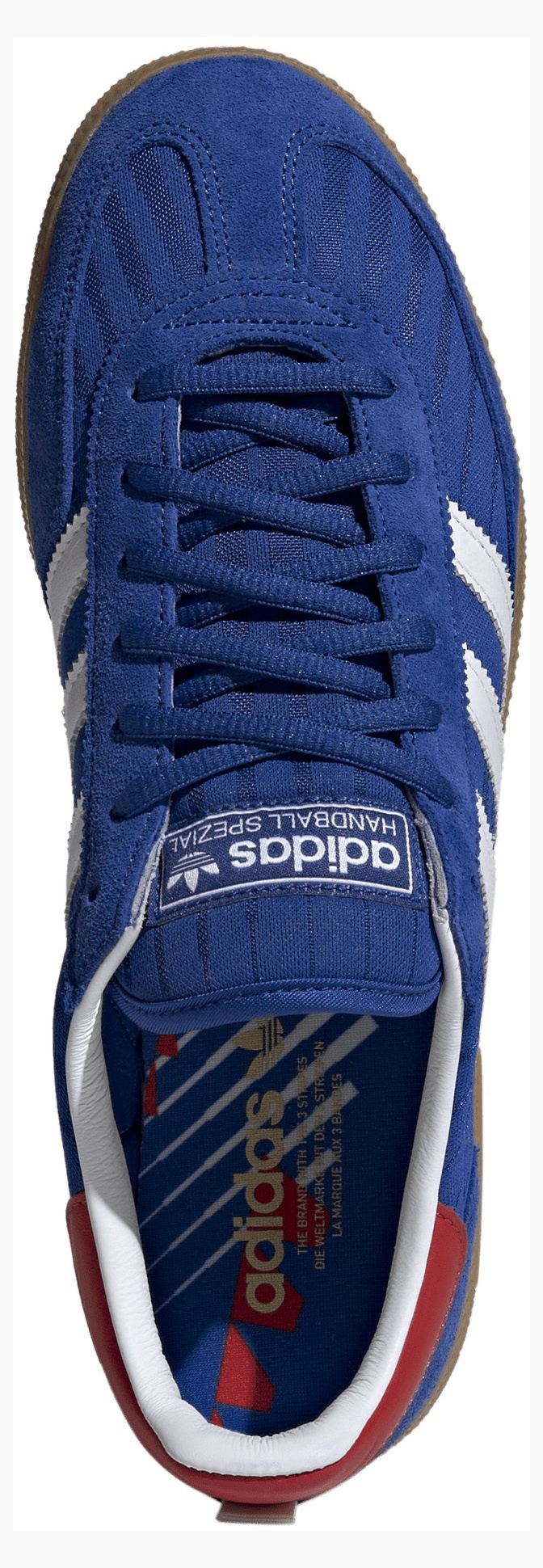 adidas Men's Handball Spezial Shoes - Power Blue/Red/Ftwr White - View 2
