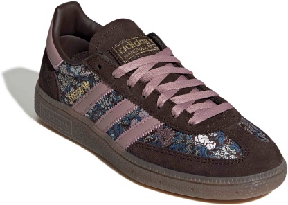 adidas Women's Handball Spezial x Liberty London Shoes - Aurora Coffee/Magic Mauve - View 6