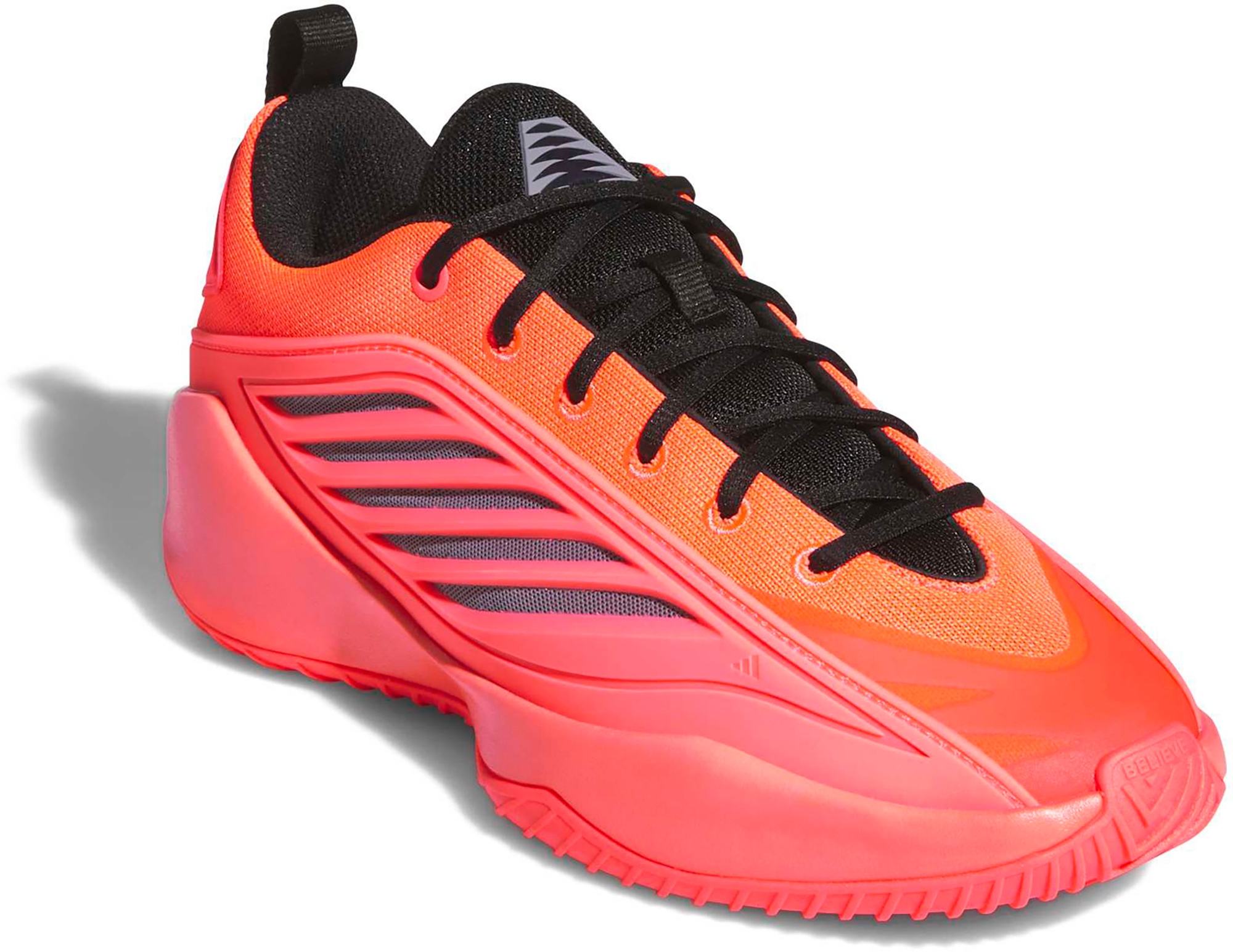 adidas Believe That. 1 Basketball Shoes - Solar Turbo/Core Black/Slate - View 5
