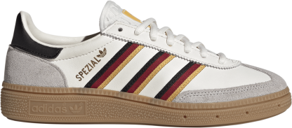 adidas Kids' Grade School FIFA World Cup Handball Spezial Shoes - White/White/Crew Yellow - View 1