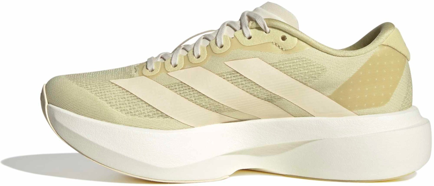adidas Women's Adizero EVO SL Running Shoes - Dynamic Yellow/White - View 4