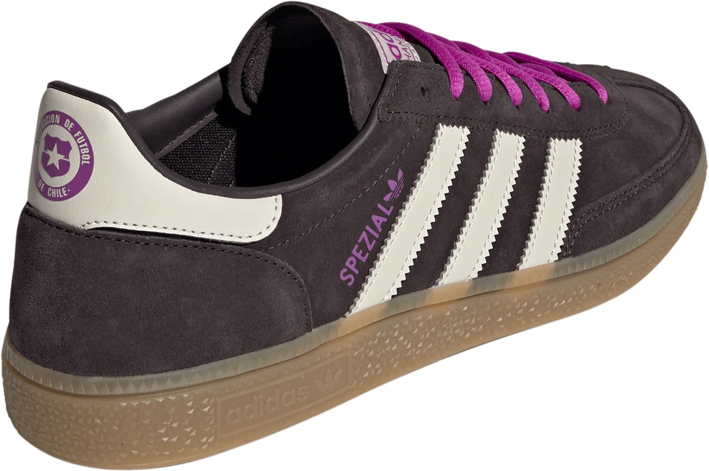adidas Handball Spezial Chile Shoes - Grey/Purple - View 5