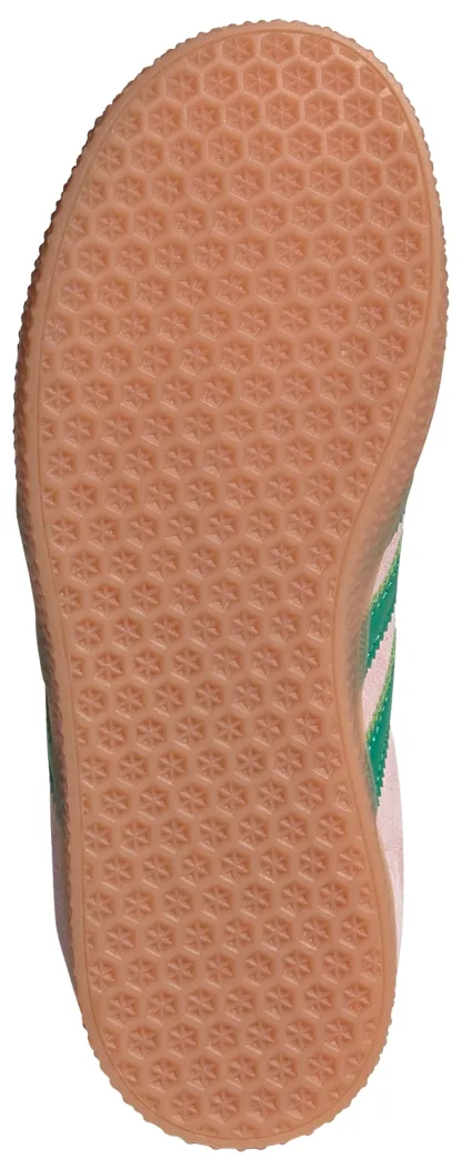 adidas Kids' Preschool Gazelle Shoes - Pink/Green - View 3