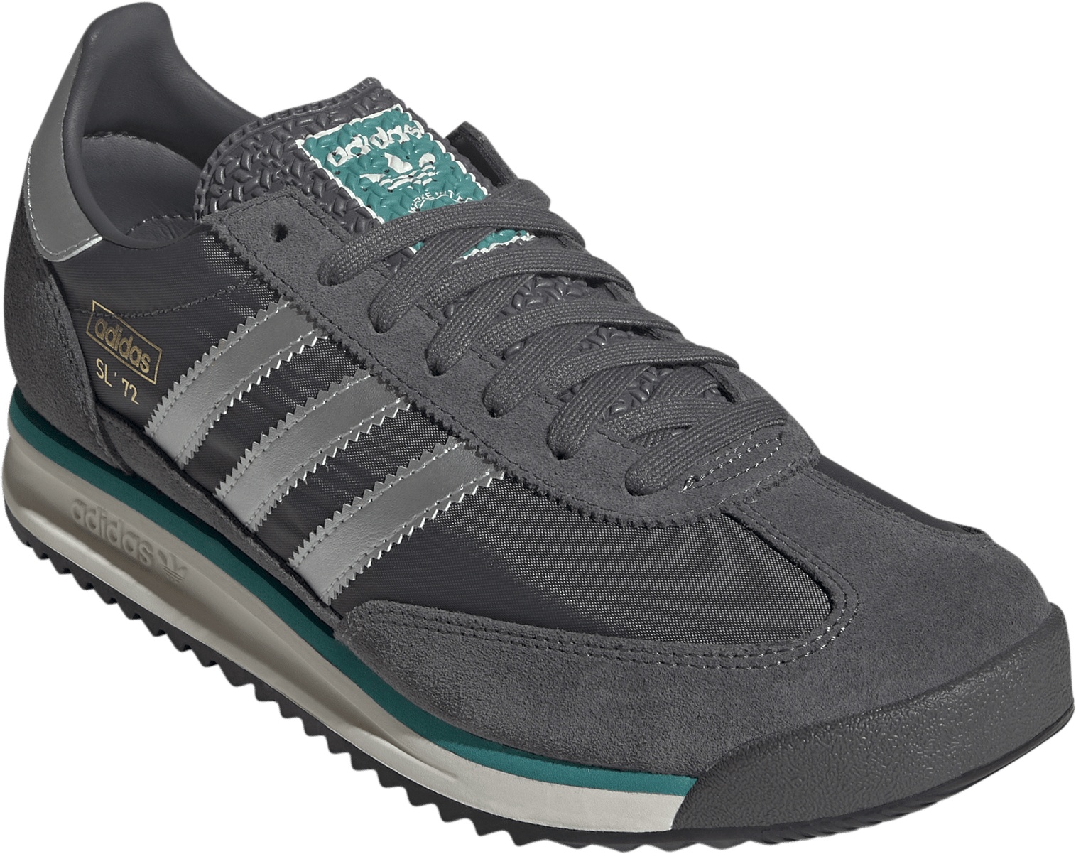 adidas Men's SL 72 RS Shoes - Grey/Metallic Silver - View 5