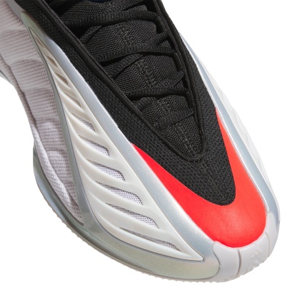 adidas Anthony Edwards 2 'Future Icon' Basketball Shoes - White/Lucid Red/Silver - View 9