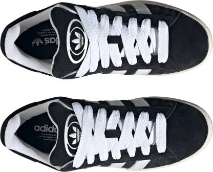 adidas Men's Campus 00s Shoes - Black/White - View 3