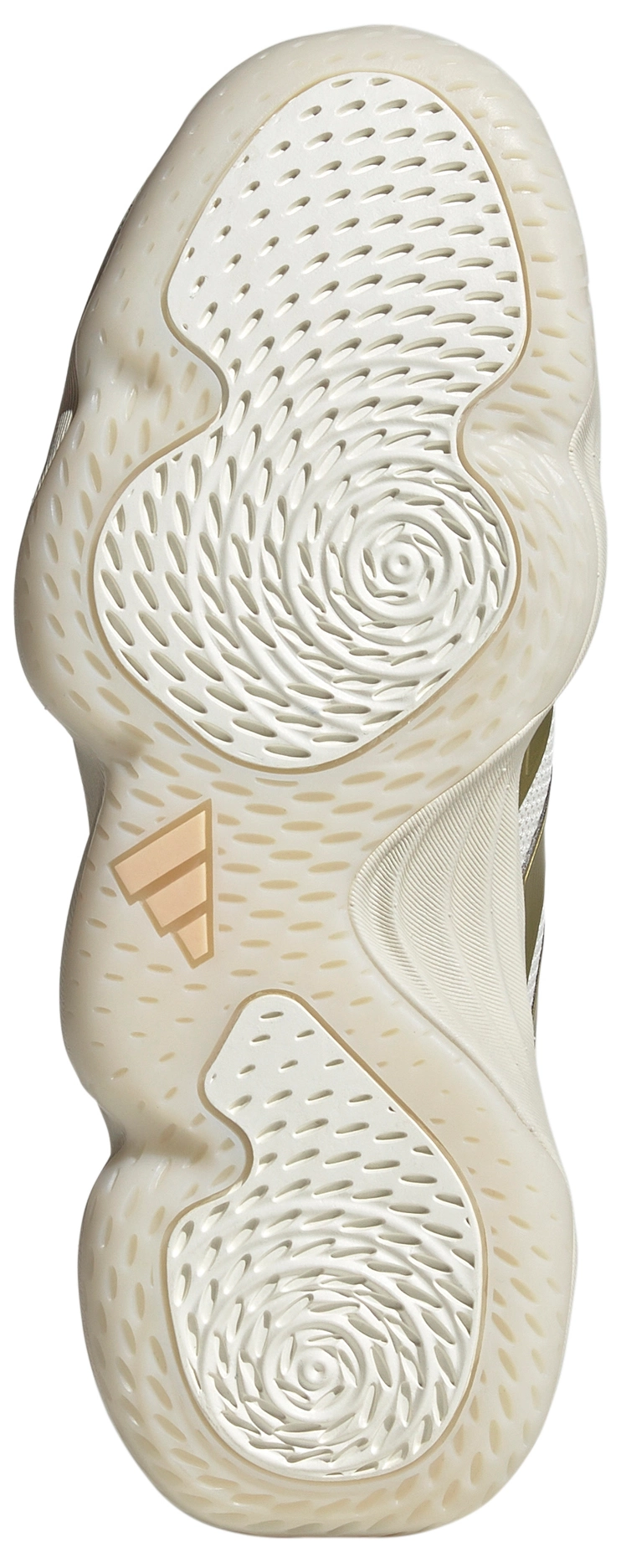 adidas Women's Court Stabil Volleyball  Shoes - White/Gold - View 3