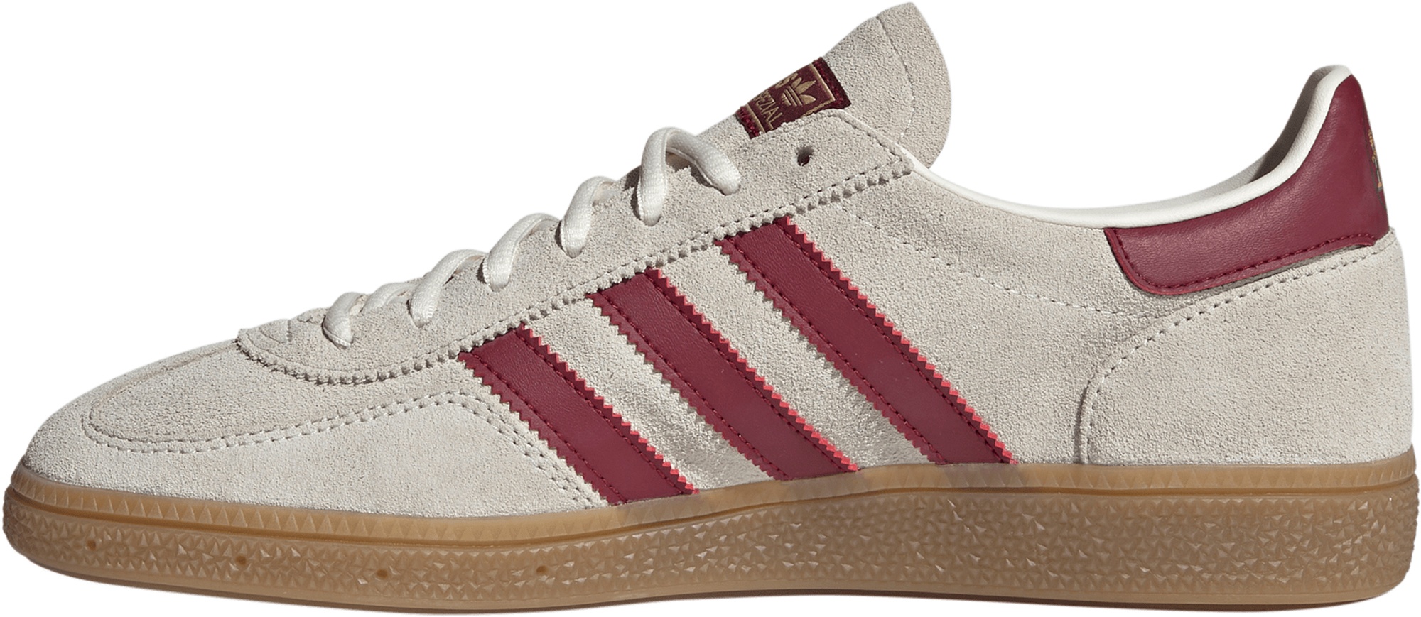 adidas Handball Spezial Spain Shoes - White/Maroon - View 4