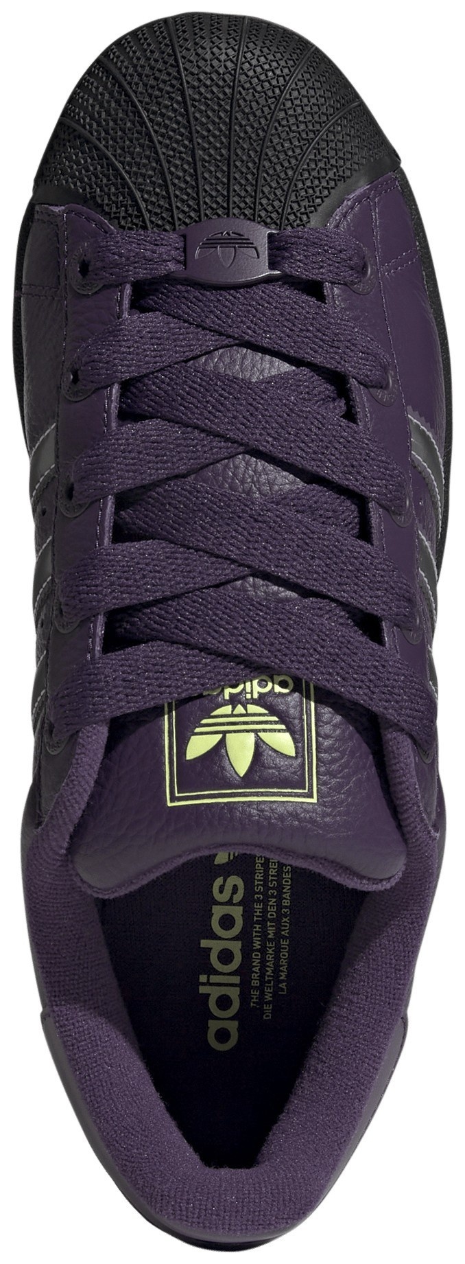 adidas Women's Superstar II Shoes - Plum - View 4
