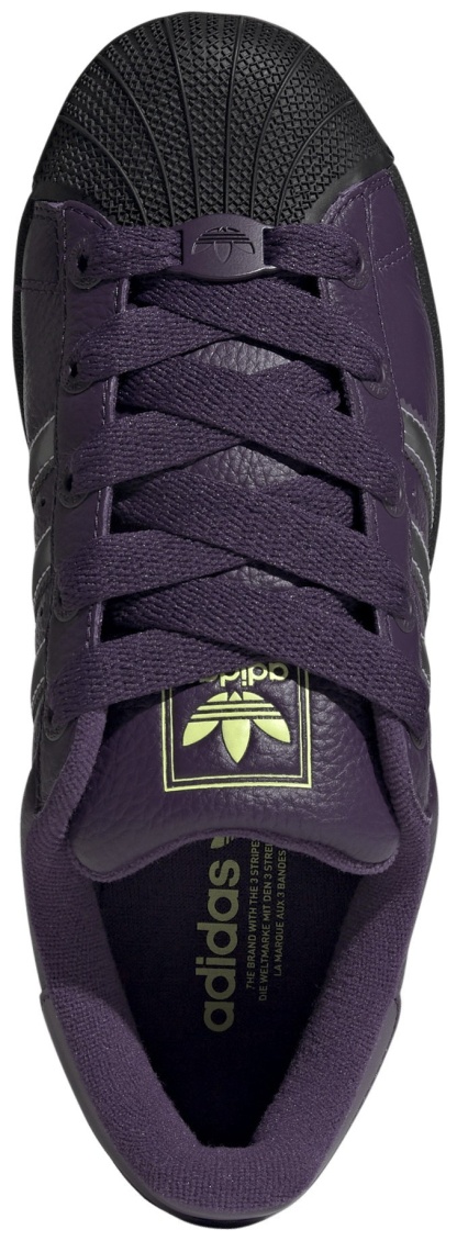 adidas Women's Superstar II Shoes - Plum - View 4
