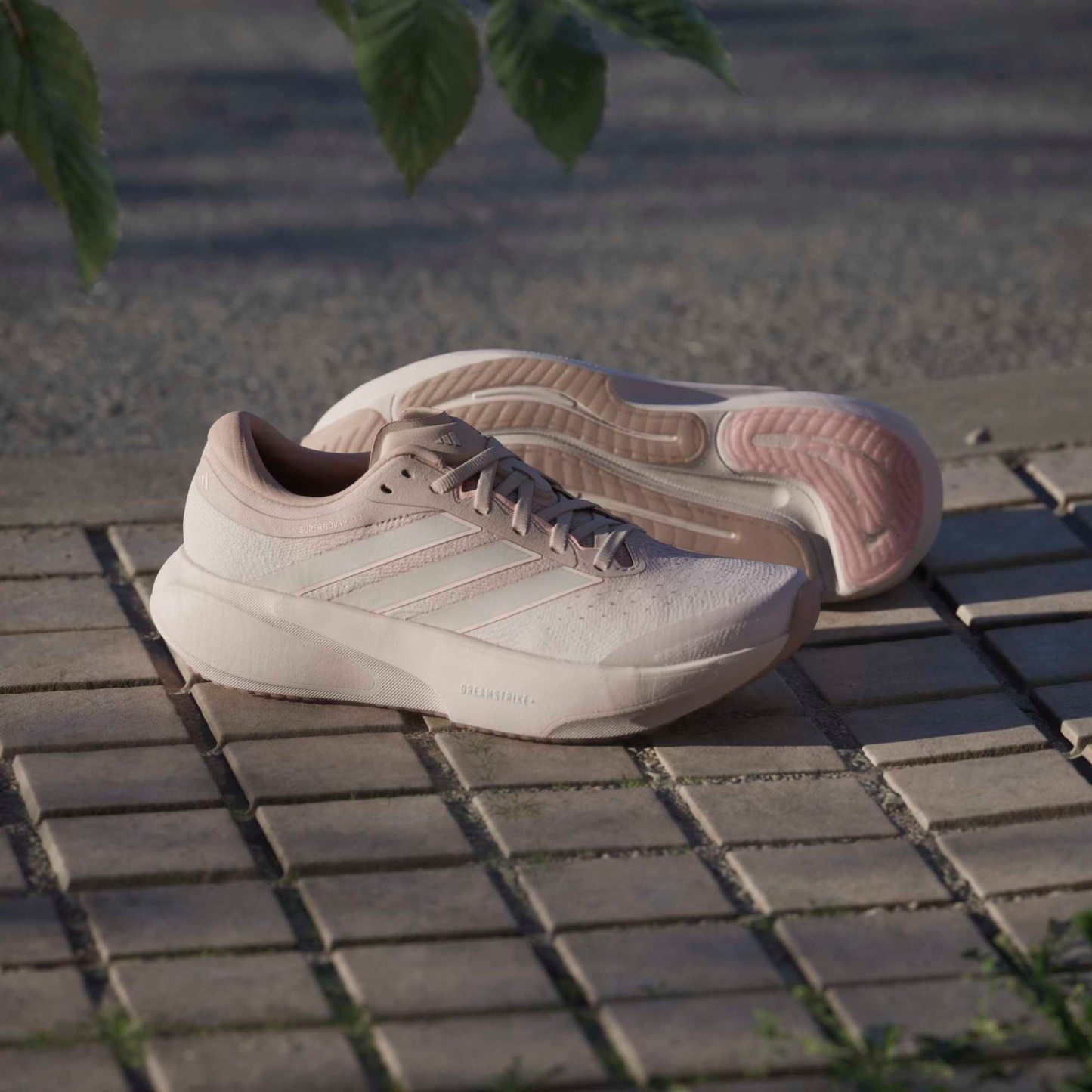 adidas Women's Supernova 3 Running Shoes - Wonder Taupe/Putty Mauve/Clear Orange - View 2