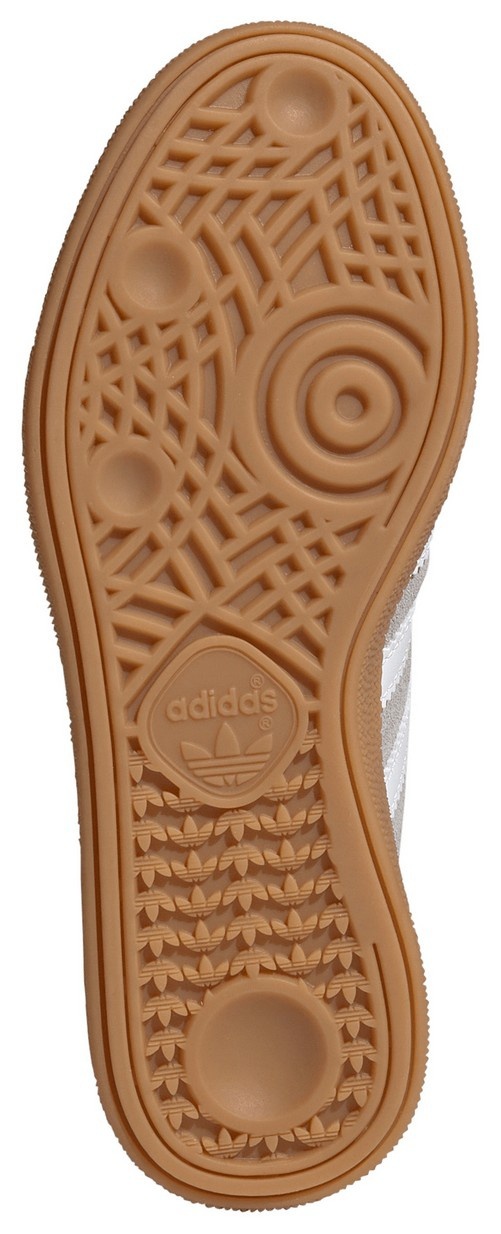 adidas Kids' Grade School Handball Spezial Shoes - Grey/White/Gum - View 3