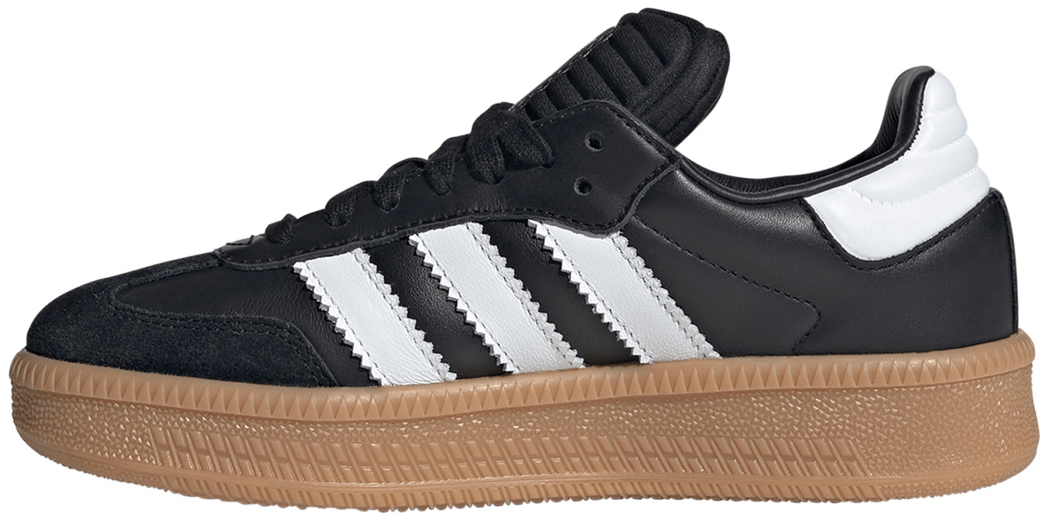 adidas Kids' Grade School Samba XLG Shoes - Black/White - View 4