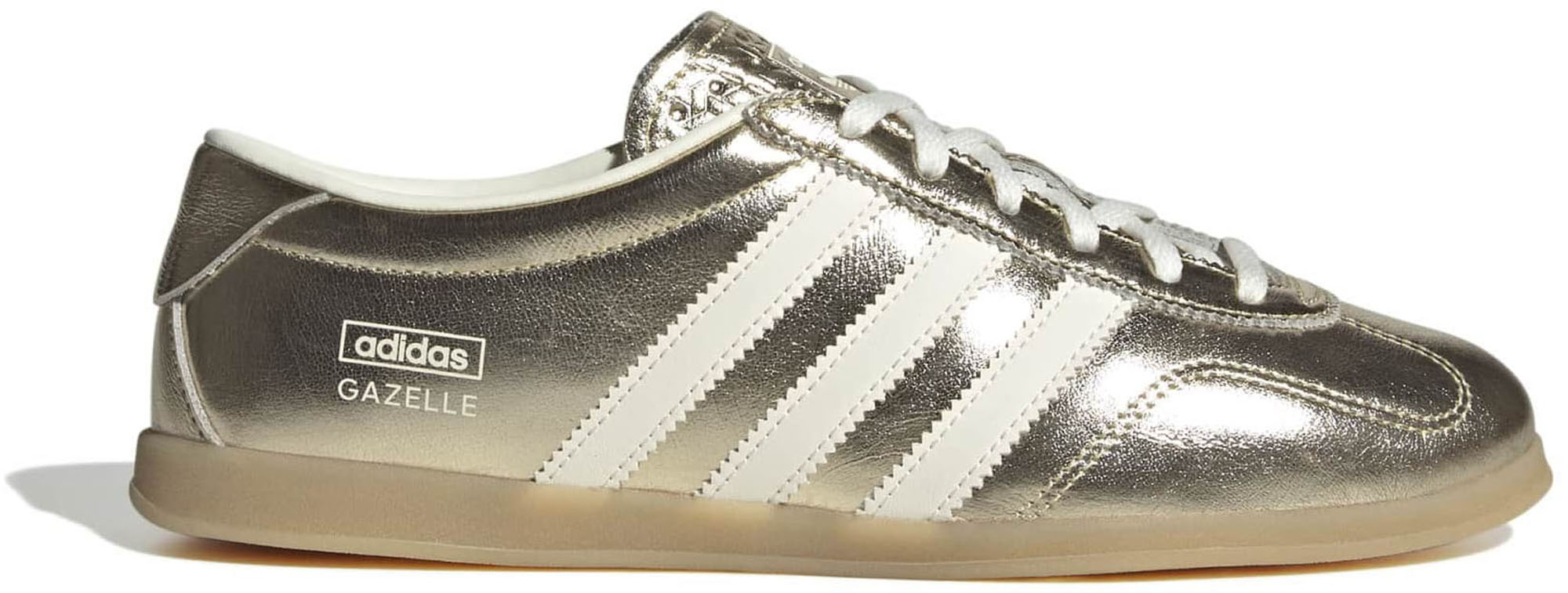 adidas Originals Women's Gazelle Lo Pro Shoes - Gold Mtlc/Off White/Gum 3 - View 1